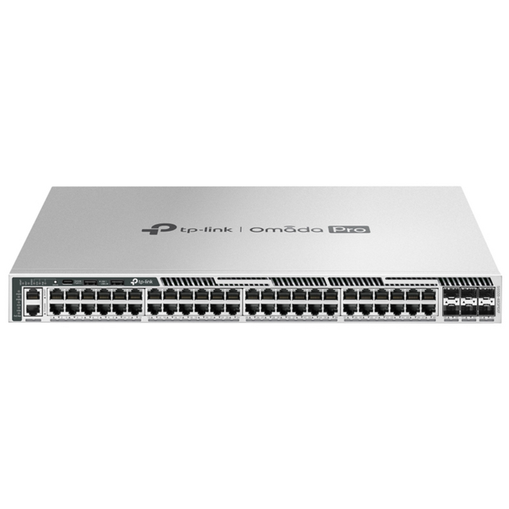 TPLINK Omada Pro S650048GP6XF 48포트 L3 관리형 PoE 스위치 6SFP, 1개, S650048GP6XF