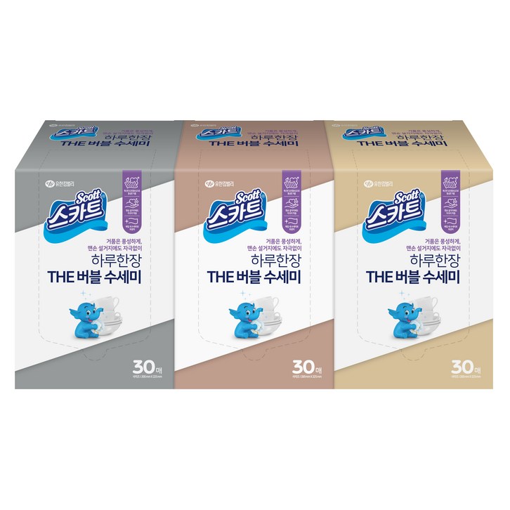 스카트 THE 버블 수세미 접힌형 30p 스카트 THE 버블 수세미 접힌형 30p