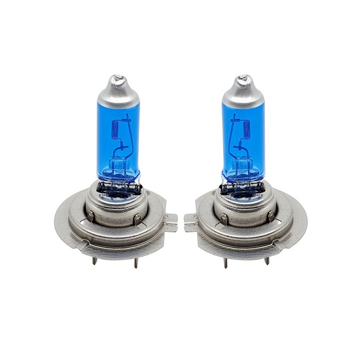 웰라이트 제논화이트 8500K 할로겐램프 12V55W, 2개, H7