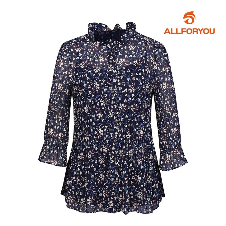 올포유 여성 플리츠 블라우스 ALBLK6216915G 올포유 여성 플리츠 블라우스 ALBLK6216915G