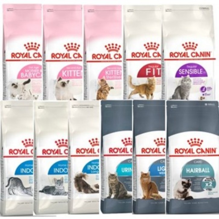 로얄캐닌 고양이 사료 건식사료 11종 중 선택, 1개, 2kg