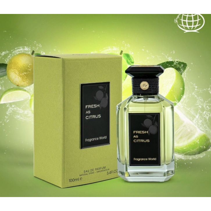 Fresh As Citrus EDP 향수 Fragrance World 100 ML