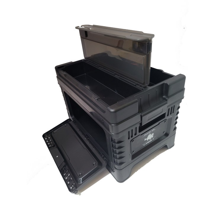 JP캠 카고박스 캠핑박스 폴딩 튼튼한 상부수납 접이식 박스, 1개 - 쇼핑뉴스