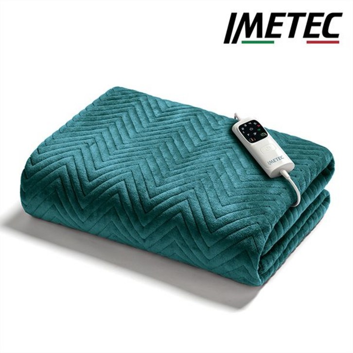NEW 이메텍 프리미엄 벨벳 전기담요 GOK097 에메랄드그린