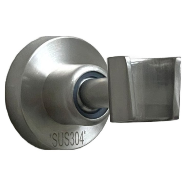 샤워기 거치대접착 각도조절, 실버