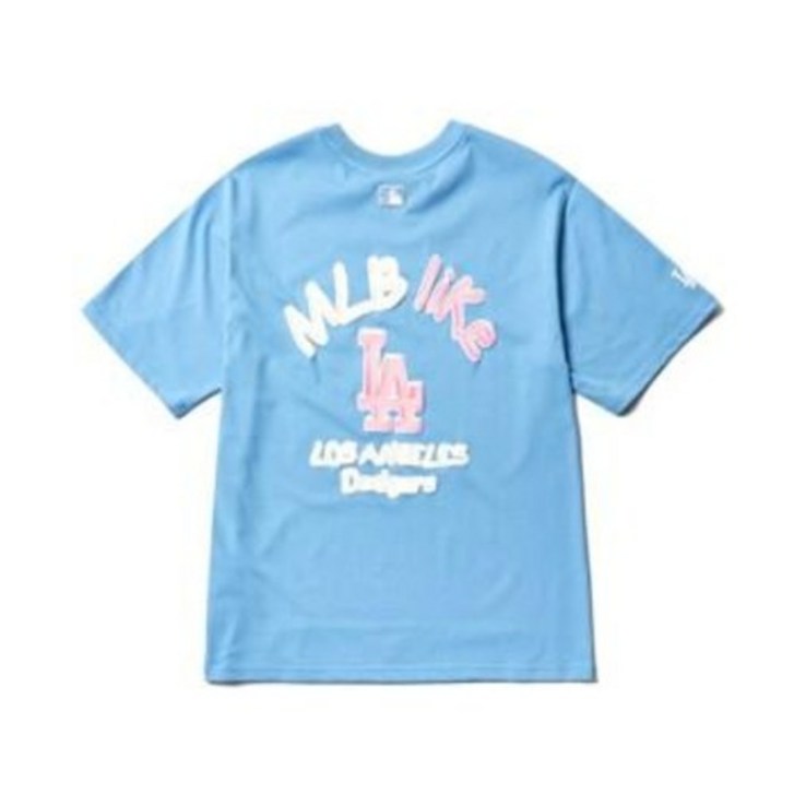 MLB 남녀공용 LIKE 오버핏 반팔 티셔츠 LA다저스 3ATS0021407BLS