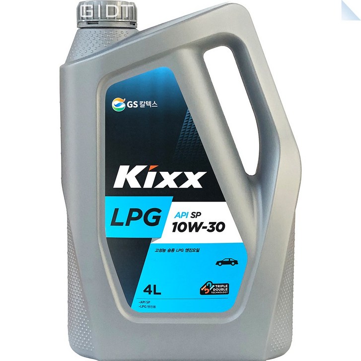 GS칼텍스 킥스 Kixx LPG 10W30 4L 고성능 LPG 엔진오일 승용 RV API SP GS칼텍스 킥스 Kixx LPG 10W30 4L 고성능 LPG 엔진오일 승용 RV API SP