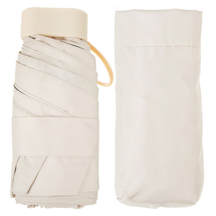 코멧 UV 99.9 자외선UV 차단 초경량 5단 미니 우산 양산 겸용  커버포함