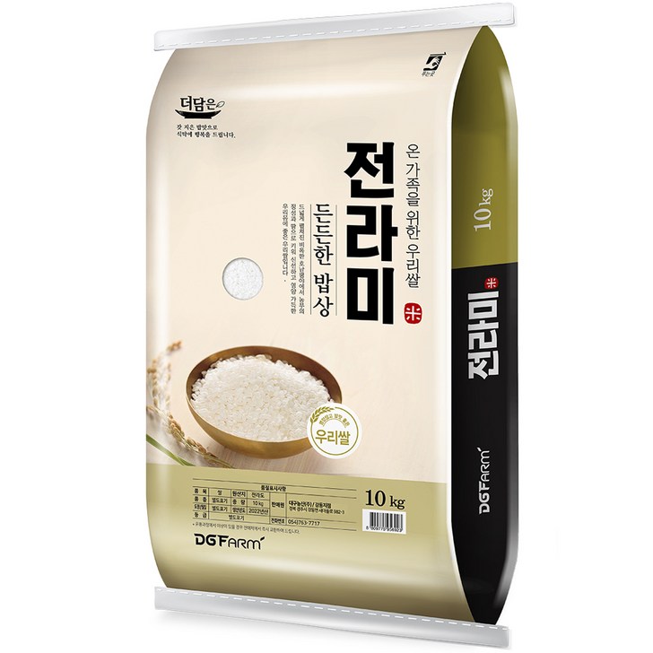 더담은 든든한 밥상 전라미, 1개, 10kg 더담은 든든한 밥상 전라미, 1개, 10kg