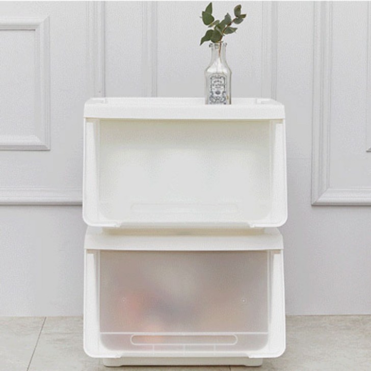 올유리빙 국내 제조 펠리컨 슬라이딩 다용도 수납 정리 리빙박스