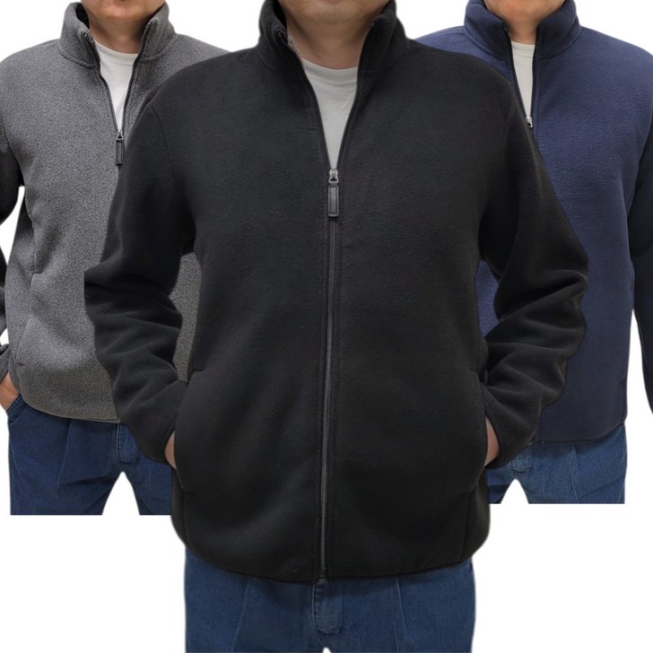 몰앤모어 남성 여성 후리스 집업 기모 자켓 점퍼 잠바 작업복 빅사이즈