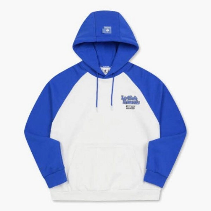 르꼬끄 M 후드티 UQC QP123LHD21BLU x어프어프 백그래픽 후드  BLU