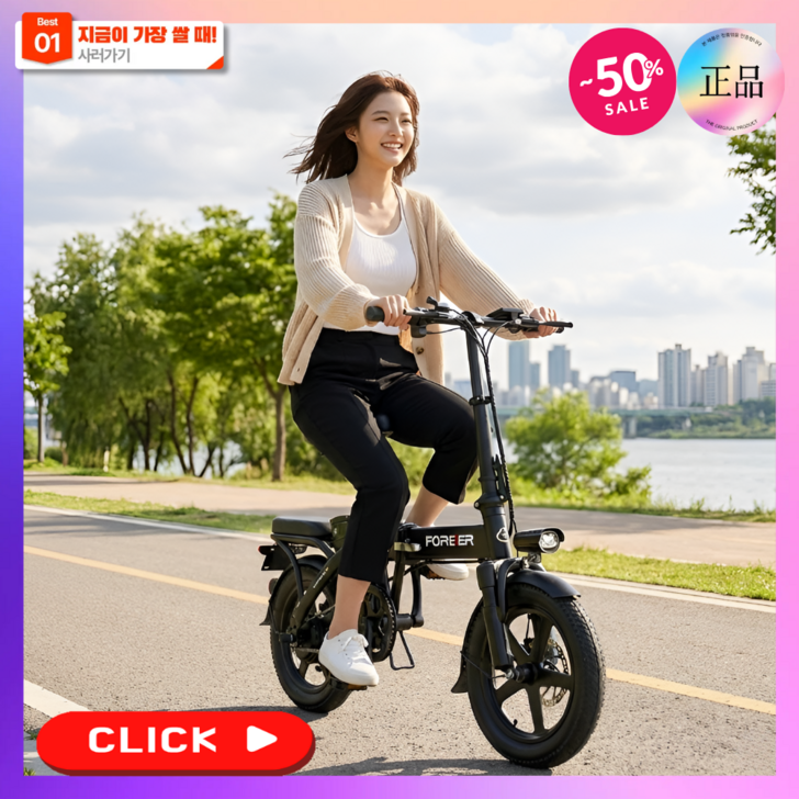 리트바 국산 리튬배터리 접이식 전기자전거 고출력 모터 전동 PAS 배달 대리운전 출퇴근, 디럭스, 경량스틸