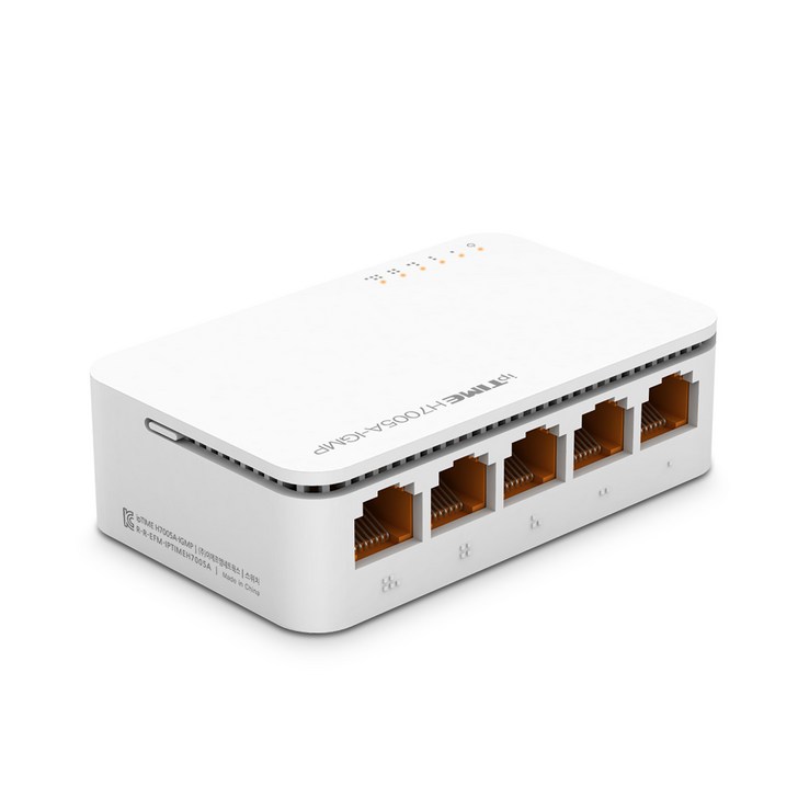 EFM ipTIME H7005AIGMP 5포트 기가비트 스위치허브 스누핑 지원, 1개, H7005AIGMP