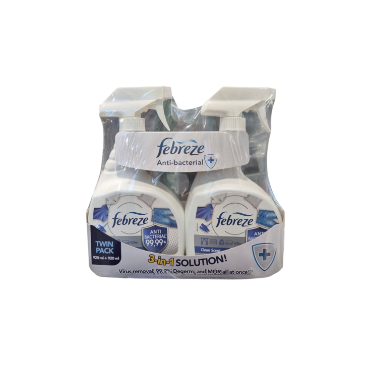 페브리즈 항균플러스 섬유탈취제, 1.84L, 1세트