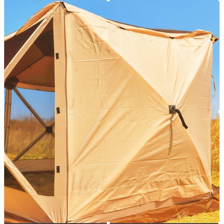 힐랜더 초대형 원터치 육각 스크린 쉘터용 월오토캠핑타프스크린대형그늘막