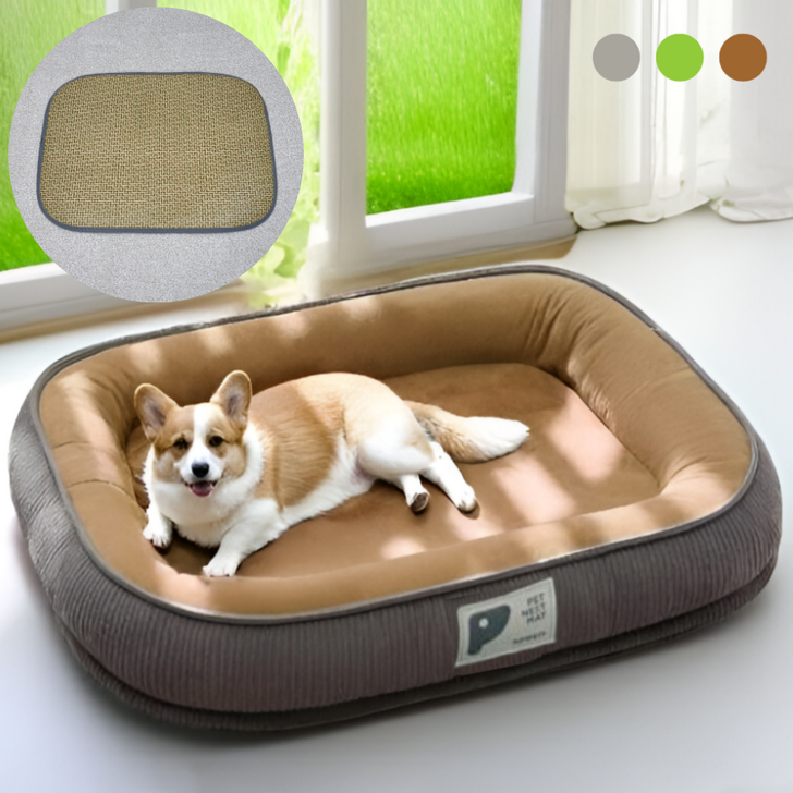 품질UP 가격 DOWN 런레이더 반려동물 강아지 마약 방석, 브라운, 1개