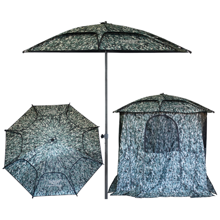 이편한낚시 프리미엄 52인치 블랙암막코팅 2층 파라솔 낚시 파라솔