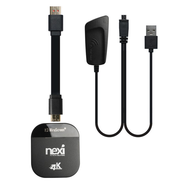 넥시 무선 스마트폰 미라캐스트 미러링 동글 NXMHL9124K