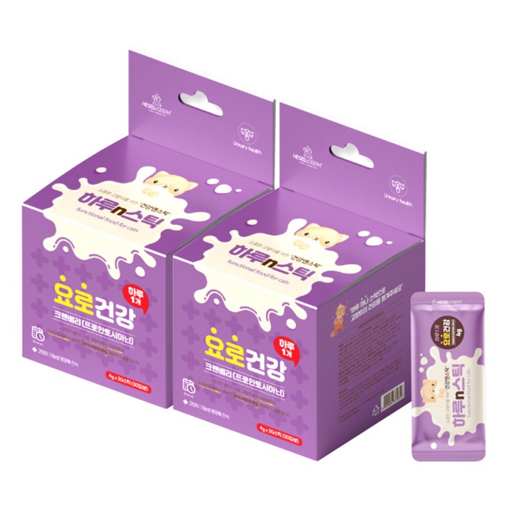 하루n스틱 고양이 영양제 4g x 30p