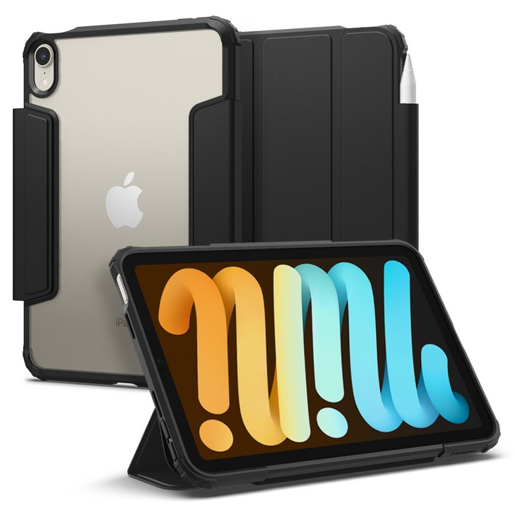 슈피겐 울트라하이브리드 프로 태블릿PC 케이스 ACS03765, 블랙, 1개