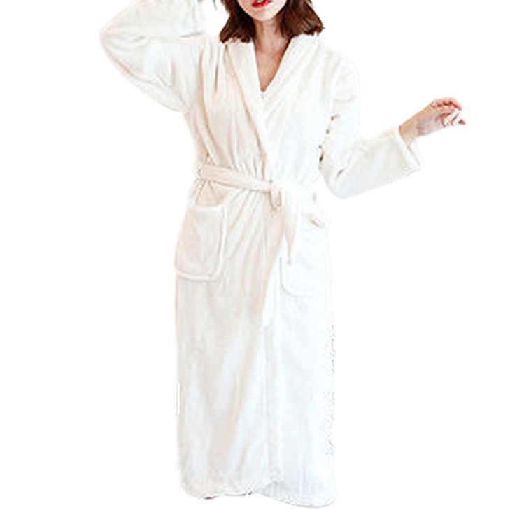 따뜻하고 부드러운 극세사 샤워가운 XL