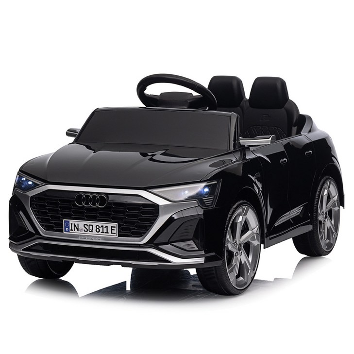 대호토이즈 유아용 아우디 SQ8 etron 전동차, 블랙, 1개