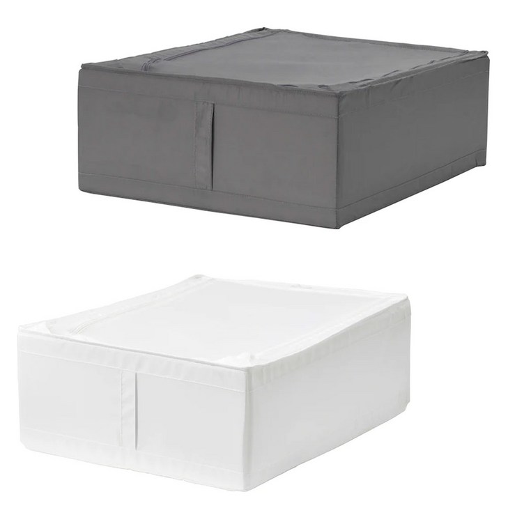 이케아 대형 수납박스 스쿠브 원룸정리 침구 이불보관 다용도 겨울옷 장난감정리 침대수납