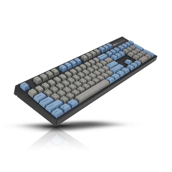 레오폴드 FC900R PD 이색사출 그레이 블루 한글 저소음 적축