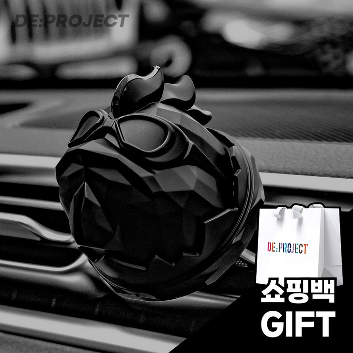 디프로젝트 디꼬끼오 닭 차량용 방향제 색상6종 선택향6종 선택