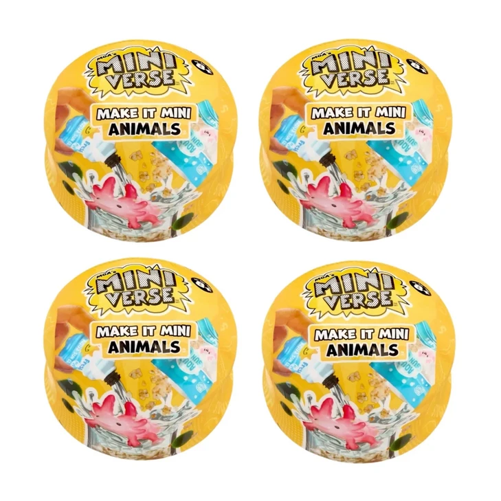 쿠쿠스토어 2025 마그나 미니버스 메이크 잇 애니멀 시리즈 박스 DIY 블라인드 장난감 방 장식 맞춤형 할로
