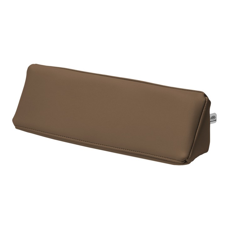 이지스 차량용 틈새 허리 삼각 쿠션, 2개, 피칸 브라운