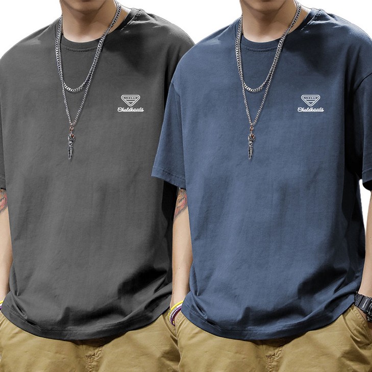 11 남성 반팔티  반팔 티셔츠  맨투맨 티  면티  라운드넥   QVO6211 40