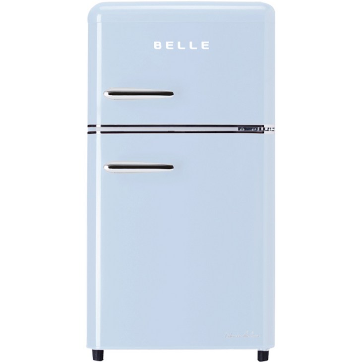 BELLE 레트로 글라스 2도어 냉장고 RD09ASBH, RD09ASBH BELLE 레트로 글라스 2도어 냉장고 RD09ASBH, RD09ASBH