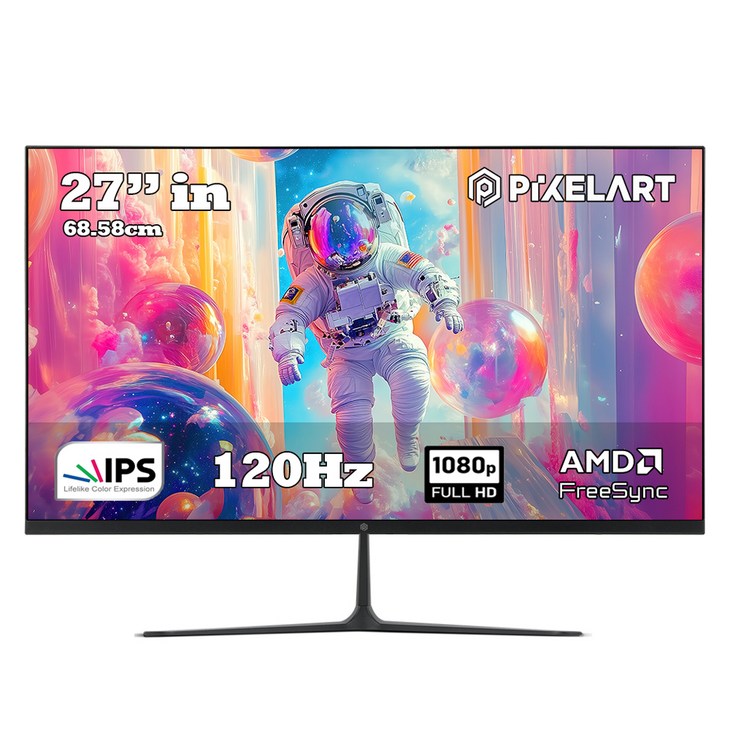 픽셀아트 FHD IPS 120Hz 게이밍 모니터, 68.58cm, PA2742IPS일반