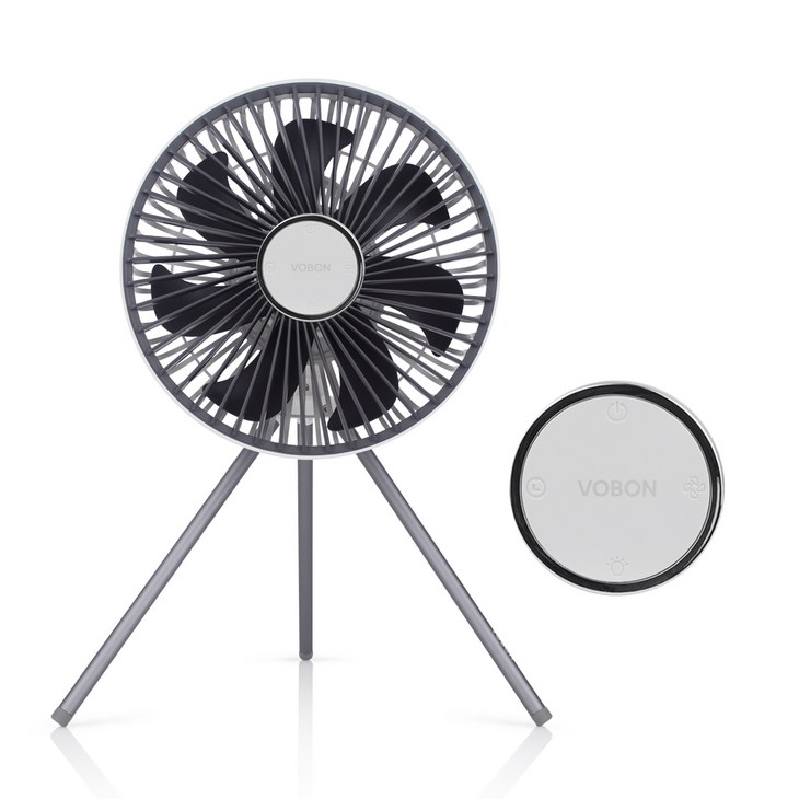 보본 캠핑 BLDC 저소음 무선 탁상용 리모컨 선풍기 써큘레이터 타프팬 10000mAh, VBPF800W, 화이트