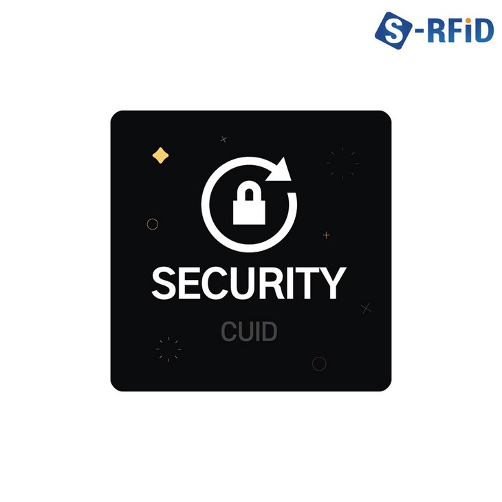 CUID PVC 스티커 태그 MCT RFID 도어락 공동현관 복사 스마트폰 10개 세트