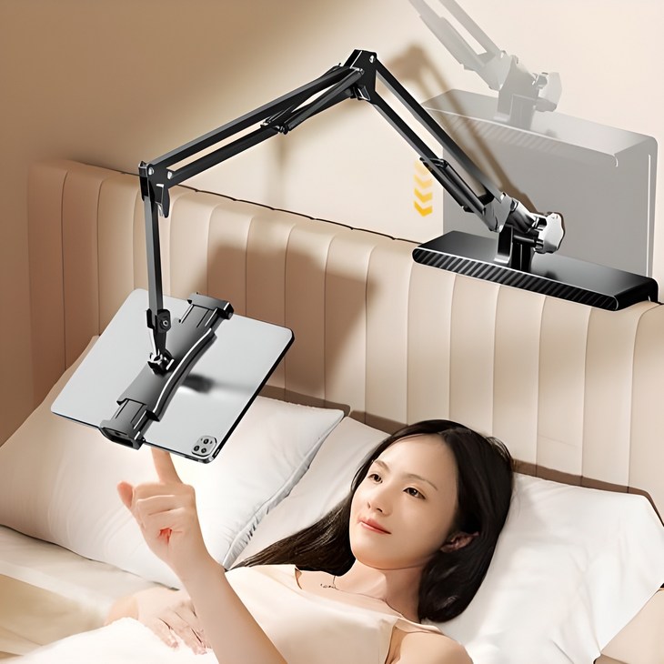 닥터리빙 침대 핸드폰 태블릿 거치대 틈새삽입형