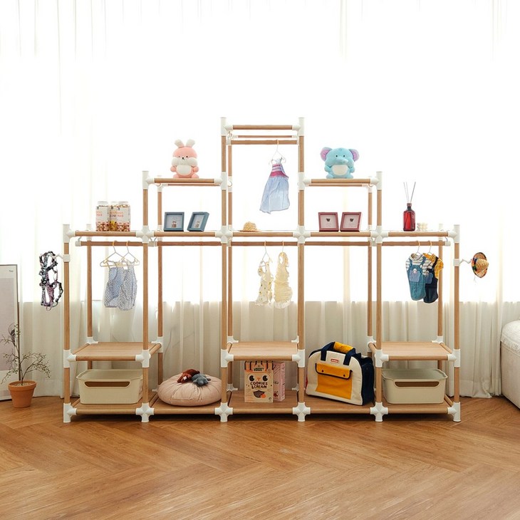 댕거 강아지행거 강아지옷장 애견행거 애견드레스룸행거 애견옷장 애견 가구, 1개