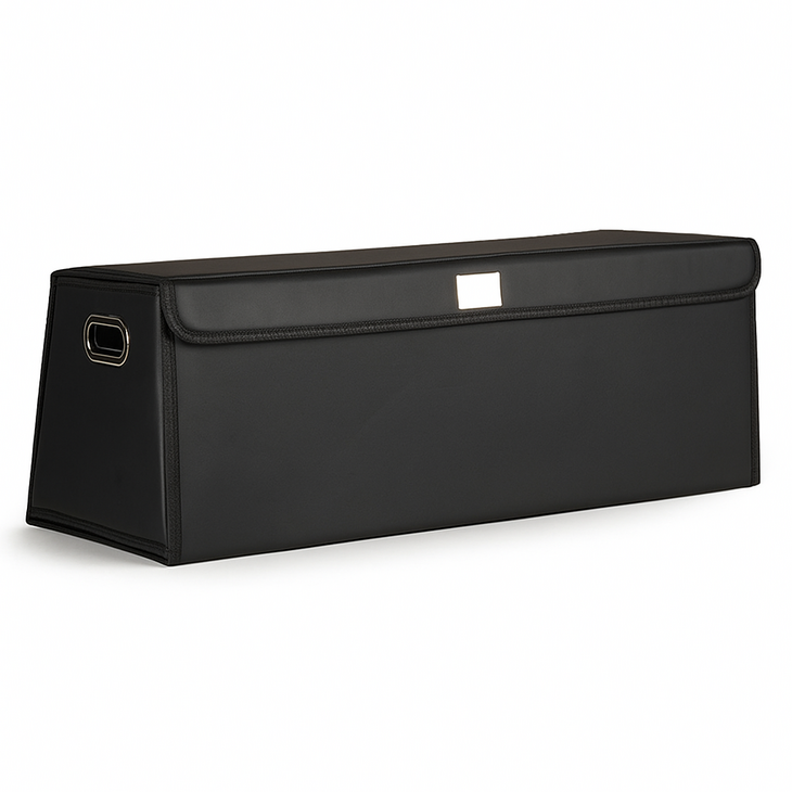 비바베이직 접이식 자동차 트렁크 정리함, 블랙