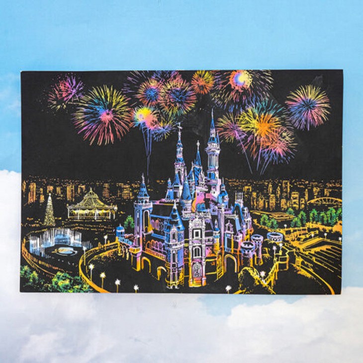 스크래치페이퍼 나이트뷰 대형