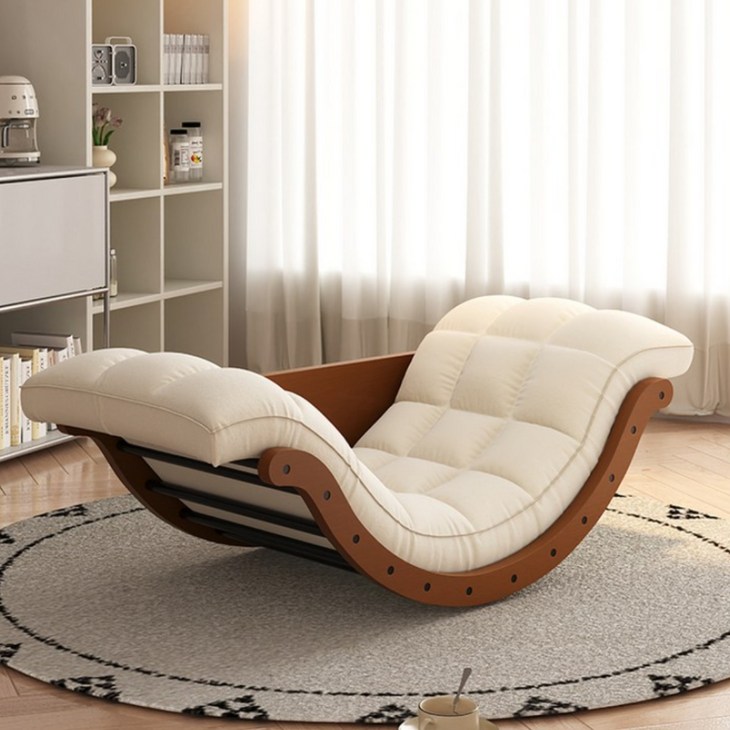 1인 소파 흔들 응접실 침실 안락의자 편안한 소파리클라이너