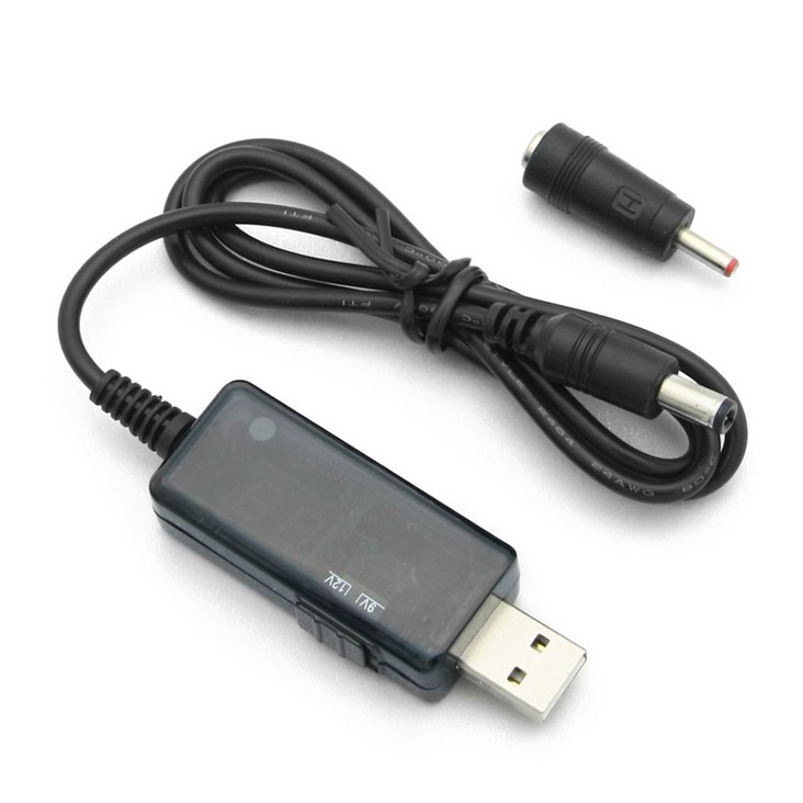 컴스 USB 승압 전원 케이블 DC 젠더 컴스 USB 승압 전원 케이블 DC 젠더
