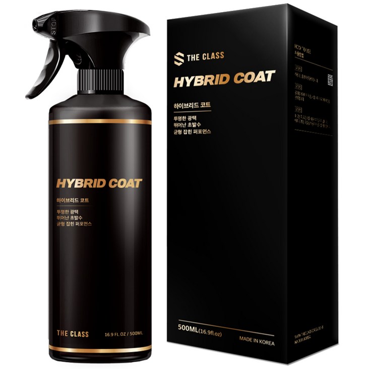 더클래스 하이브리드코트 유리막코팅제, 500ml, 1개