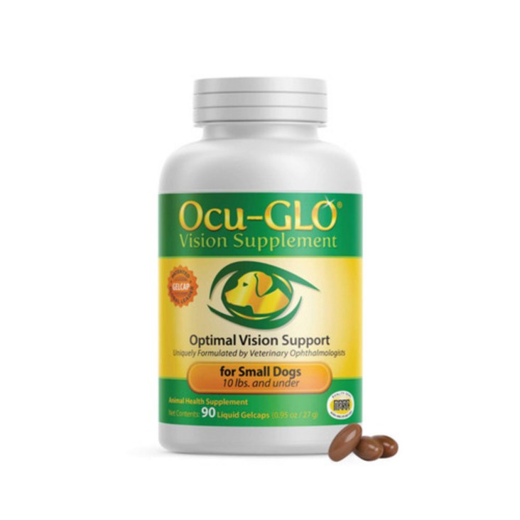 OcuGLO 오큐글로 소형견 젤캡슐 90정  반려동물 강아지 눈건강 항산화 영양제