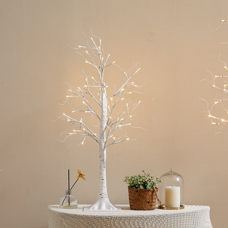 하우쎈스 크리스마스 LED 자작나무 트리 인테리어조명