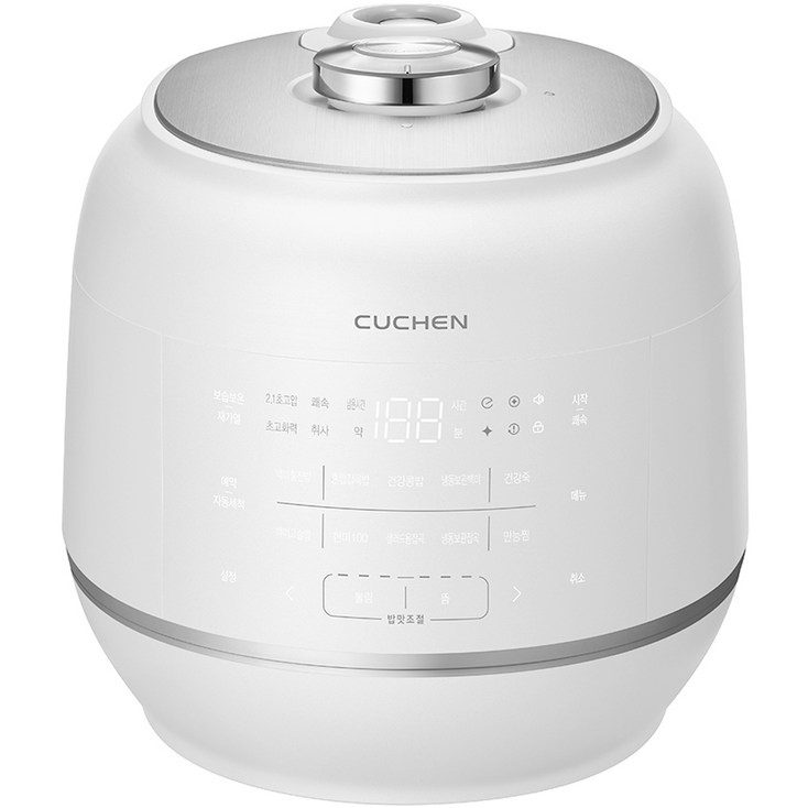 쿠첸 2.1기압 121 IH 전기압력밥솥 10인용, CRTRPK1070W, Nature White 쿠첸 2.1기압 121 IH 전기압력밥솥 10인용, CRTRPK1070W, Nature White