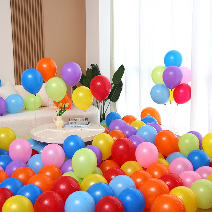 피앤비유니티 스탠다드 라운드 풍선 25cm 100p