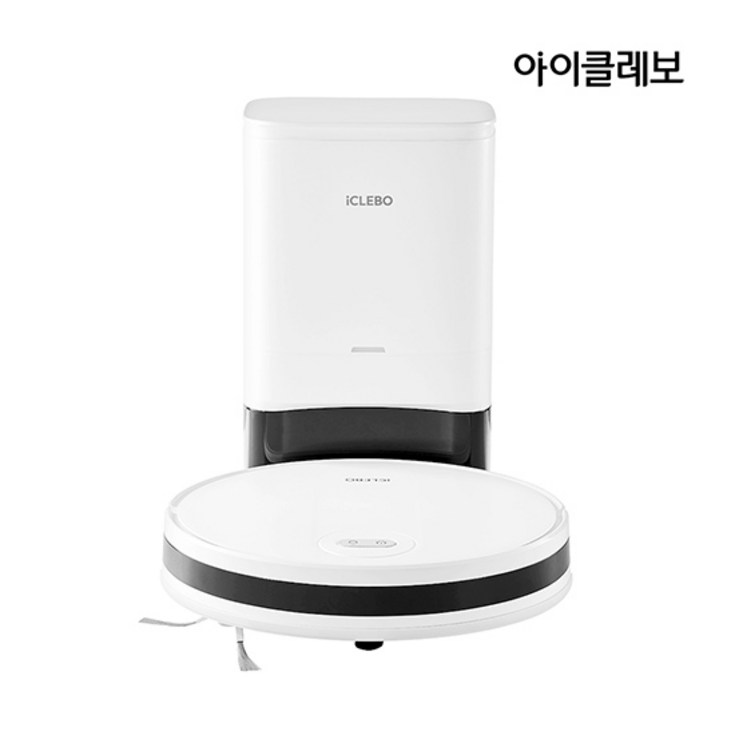 아이클레보 G5 max 오토엠티 스테이션 흡입 물걸레 로봇청소기 세트 YCRM09100A, G5 max 오토엠티 스테이션 로봇청소기 세트
