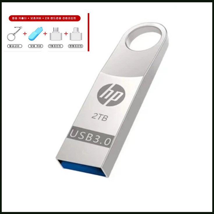 HP USB 대용량 메모리 2T, 2T
